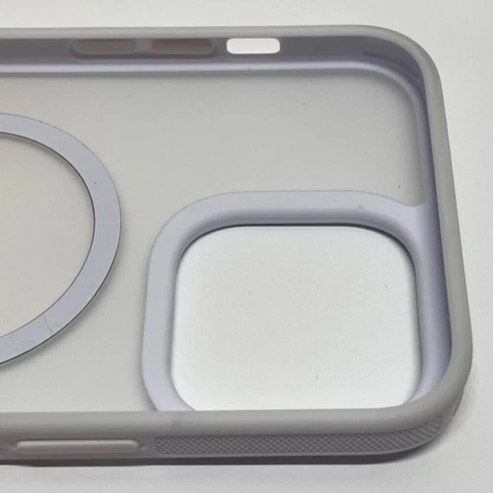 Black & Decker iphone 14 Pro Max Phone Case White Frosted Shockproof Mag Safe - Picture 7 of 8